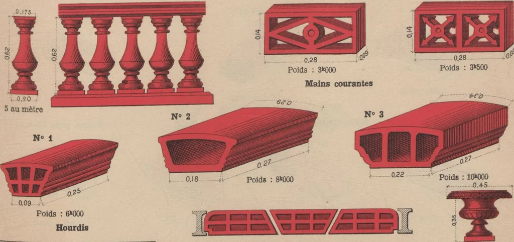 An illustration from Union des tuileries du centre, 1903, leaf 245