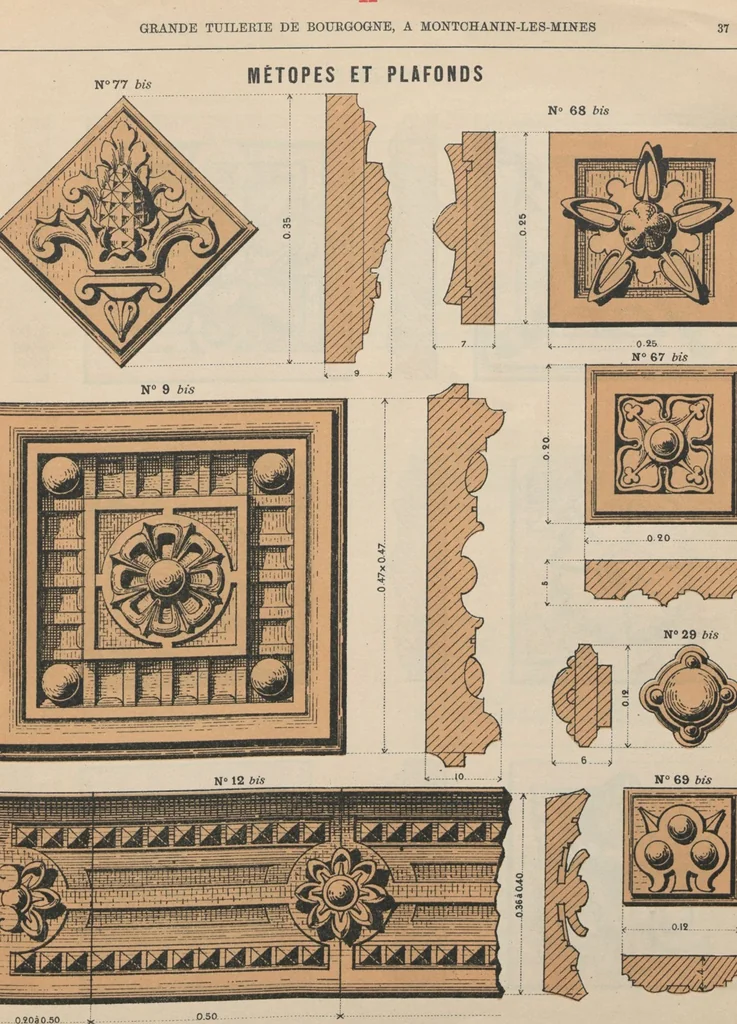 An illustration from Union des tuileries du centre, 1903, leaf 43