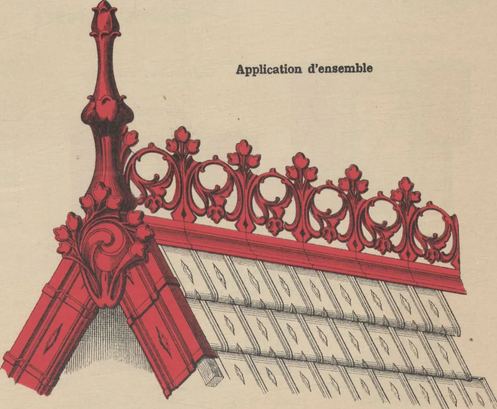 An illustration from Union des tuileries du centre, 1903, leaf 60