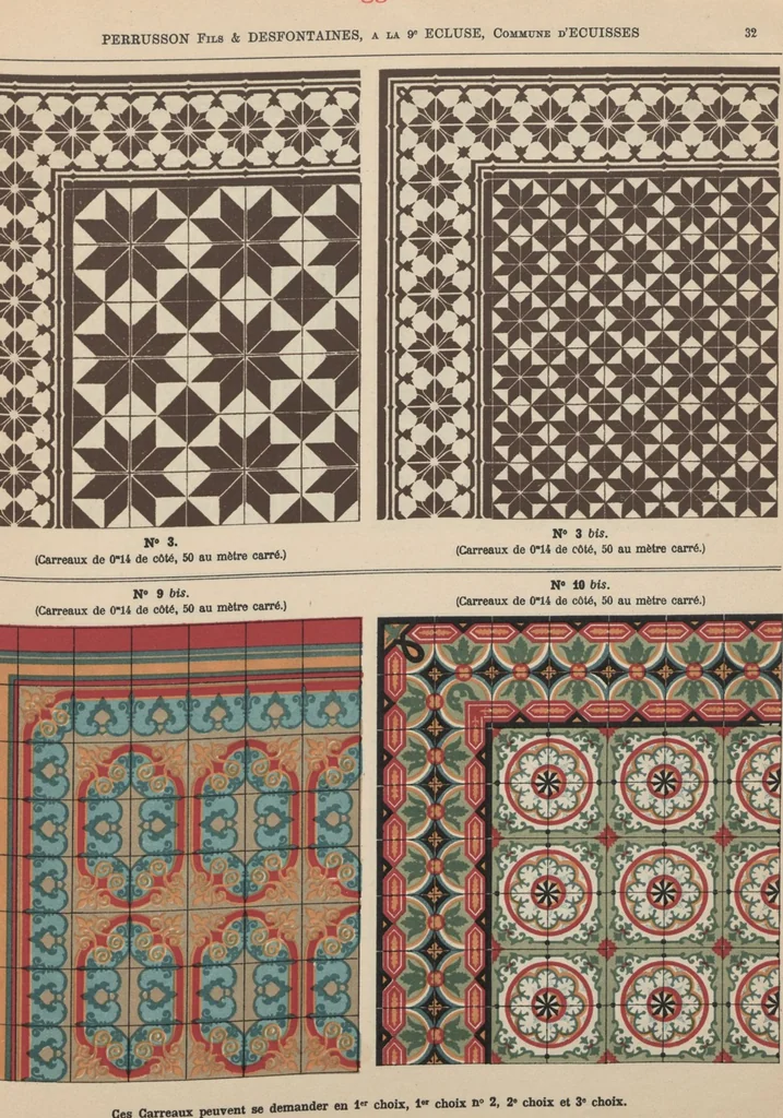 An illustration from Union des tuileries du centre, 1903, leaf 87