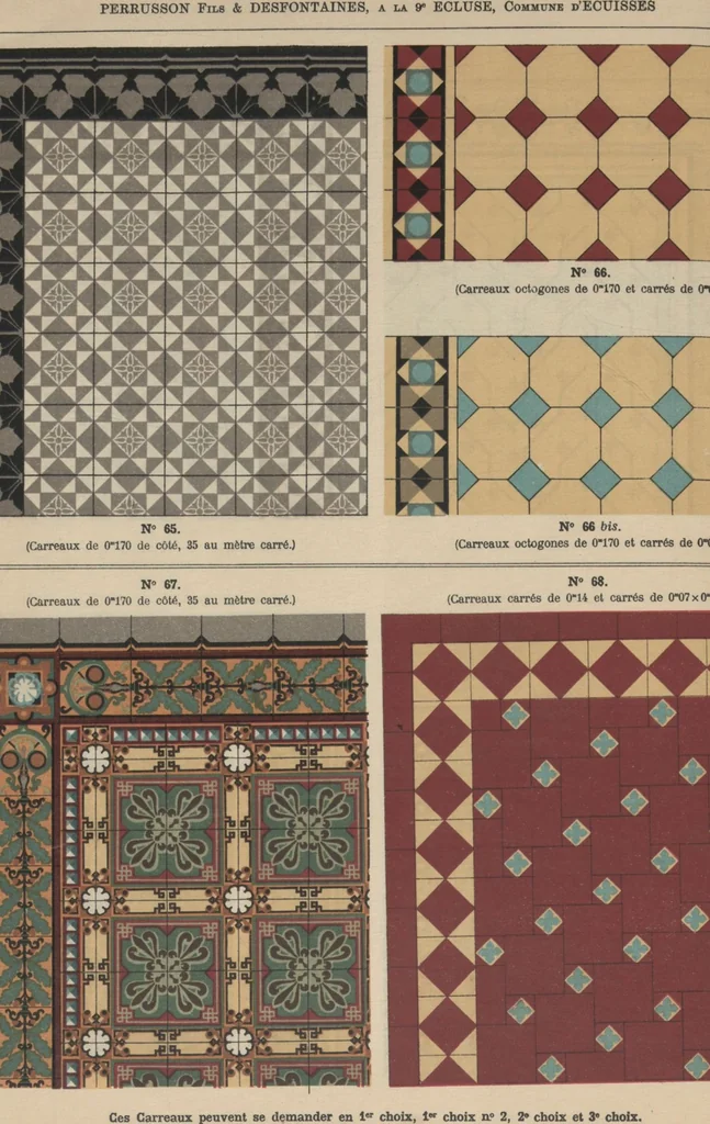 An illustration from Union des tuileries du centre, 1903, leaf 98