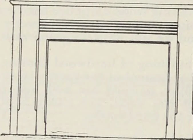An illustration from Catalogue no. 15 from Chicago Millwork Supply Co., Chicago, U.S.A., manufacturers : doors, windows, mouldings, grilles, mantels, stairwork, etc., etc., 1906, leaf 152