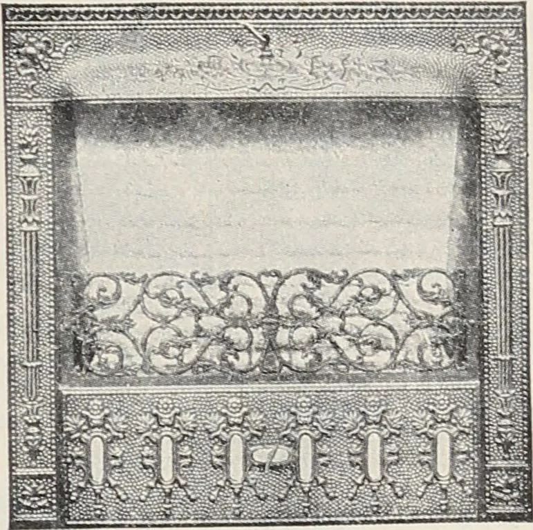 An illustration from Catalogue no. 15 from Chicago Millwork Supply Co., Chicago, U.S.A., manufacturers : doors, windows, mouldings, grilles, mantels, stairwork, etc., etc., 1906, leaf 187