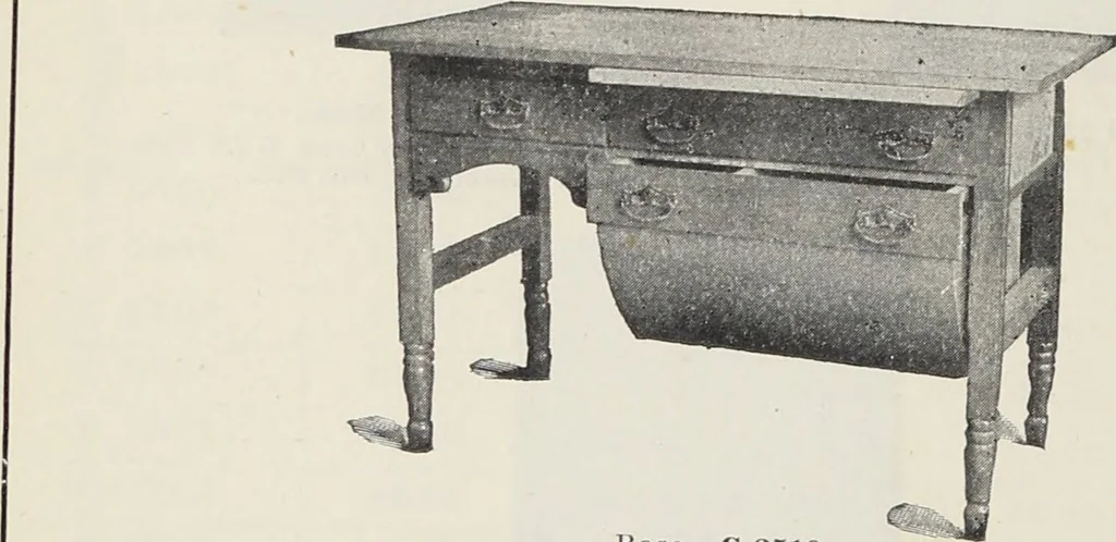 An illustration from Catalogue no. 15 from Chicago Millwork Supply Co., Chicago, U.S.A., manufacturers : doors, windows, mouldings, grilles, mantels, stairwork, etc., etc., 1906, leaf 190