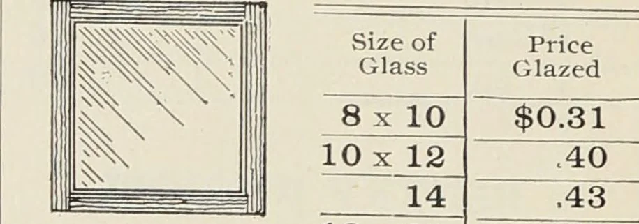 An illustration from Catalogue no. 15 from Chicago Millwork Supply Co., Chicago, U.S.A., manufacturers : doors, windows, mouldings, grilles, mantels, stairwork, etc., etc., 1906, leaf 20