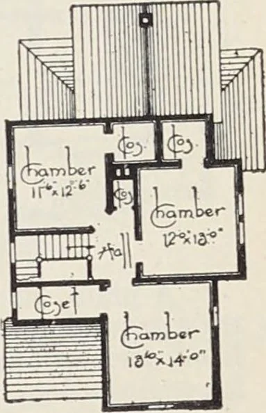 An illustration from Catalogue no. 15 from Chicago Millwork Supply Co., Chicago, U.S.A., manufacturers : doors, windows, mouldings, grilles, mantels, stairwork, etc., etc., 1906, leaf 217
