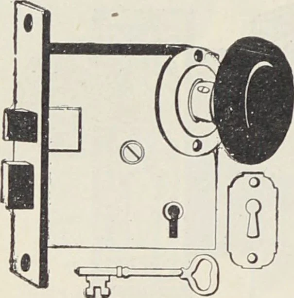 An illustration from Catalogue no. 15 from Chicago Millwork Supply Co., Chicago, U.S.A., manufacturers : doors, windows, mouldings, grilles, mantels, stairwork, etc., etc., 1906, leaf 252
