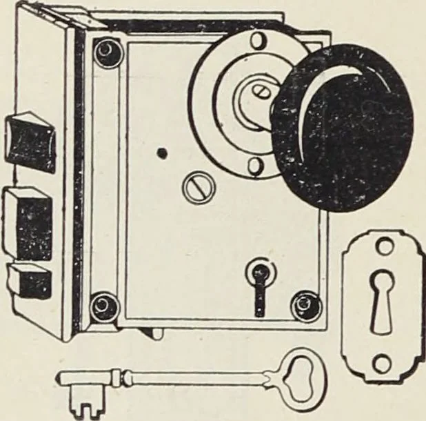 An illustration from Catalogue no. 15 from Chicago Millwork Supply Co., Chicago, U.S.A., manufacturers : doors, windows, mouldings, grilles, mantels, stairwork, etc., etc., 1906, leaf 252