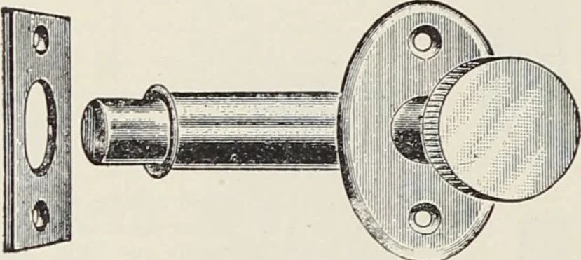 An illustration from Catalogue no. 15 from Chicago Millwork Supply Co., Chicago, U.S.A., manufacturers : doors, windows, mouldings, grilles, mantels, stairwork, etc., etc., 1906, leaf 262