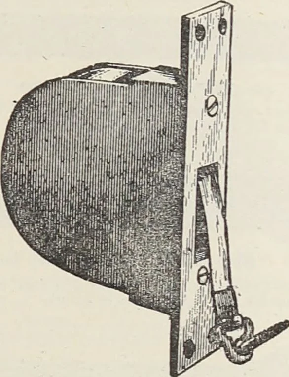 An illustration from Catalogue no. 15 from Chicago Millwork Supply Co., Chicago, U.S.A., manufacturers : doors, windows, mouldings, grilles, mantels, stairwork, etc., etc., 1906, leaf 265