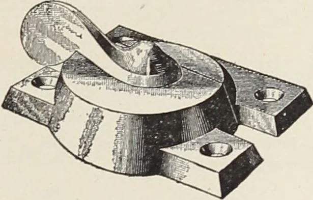 An illustration from Catalogue no. 15 from Chicago Millwork Supply Co., Chicago, U.S.A., manufacturers : doors, windows, mouldings, grilles, mantels, stairwork, etc., etc., 1906, leaf 267
