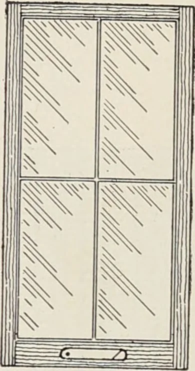 An illustration from Catalogue no. 15 from Chicago Millwork Supply Co., Chicago, U.S.A., manufacturers : doors, windows, mouldings, grilles, mantels, stairwork, etc., etc., 1906, leaf 37