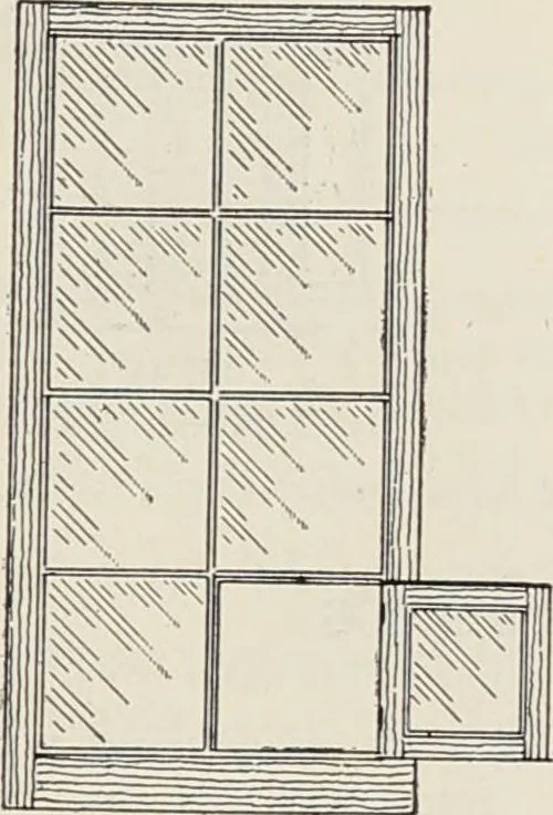 An illustration from Catalogue no. 15 from Chicago Millwork Supply Co., Chicago, U.S.A., manufacturers : doors, windows, mouldings, grilles, mantels, stairwork, etc., etc., 1906, leaf 37
