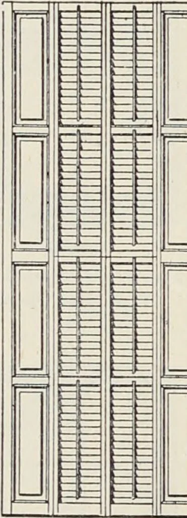 An illustration from Catalogue no. 15 from Chicago Millwork Supply Co., Chicago, U.S.A., manufacturers : doors, windows, mouldings, grilles, mantels, stairwork, etc., etc., 1906, leaf 38