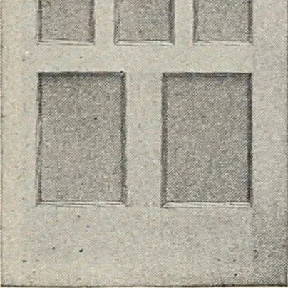 An illustration from Catalogue no. 15 from Chicago Millwork Supply Co., Chicago, U.S.A., manufacturers : doors, windows, mouldings, grilles, mantels, stairwork, etc., etc., 1906, leaf 49