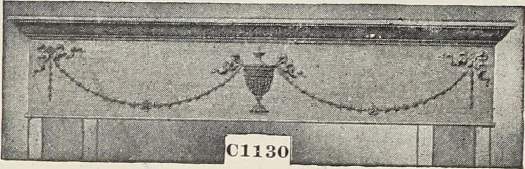 An illustration from Catalogue no. 15 from Chicago Millwork Supply Co., Chicago, U.S.A., manufacturers : doors, windows, mouldings, grilles, mantels, stairwork, etc., etc., 1906, leaf 66