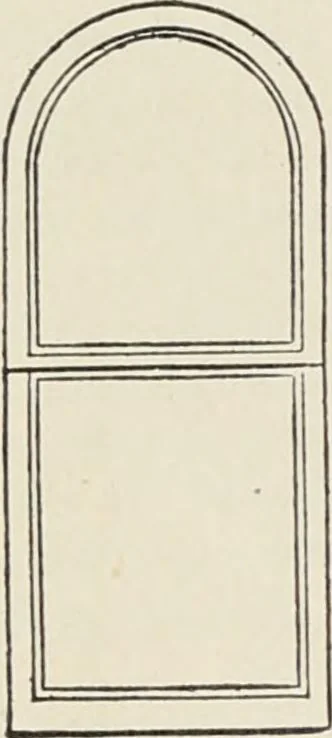 An illustration from Catalogue no. 15 from Chicago Millwork Supply Co., Chicago, U.S.A., manufacturers : doors, windows, mouldings, grilles, mantels, stairwork, etc., etc., 1906, leaf 8