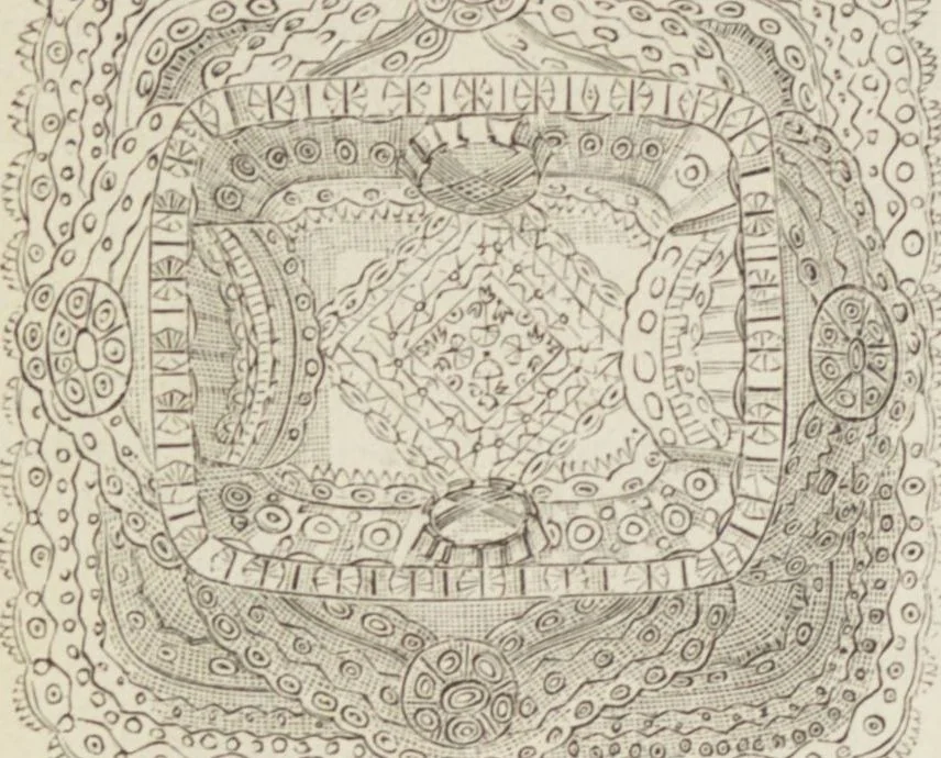 An illustration from Catalogue : Spring and Summer : of silks, dress goods, cloths, millinery (etc.), 1882, leaf 116
