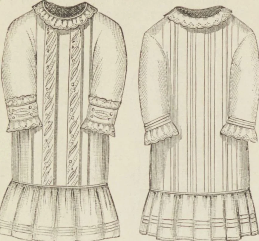 An illustration from Catalogue : Spring and Summer : of silks, dress goods, cloths, millinery (etc.), 1882, leaf 120