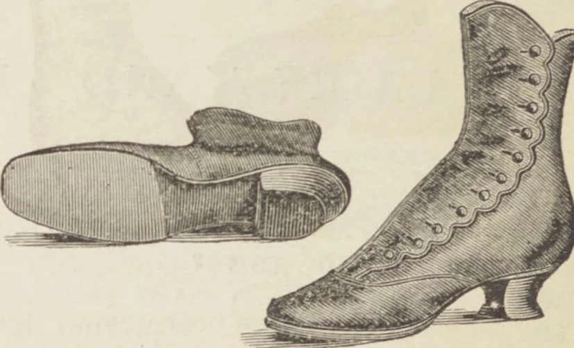 An illustration from Catalogue : Spring and Summer : of silks, dress goods, cloths, millinery (etc.), 1882, leaf 142