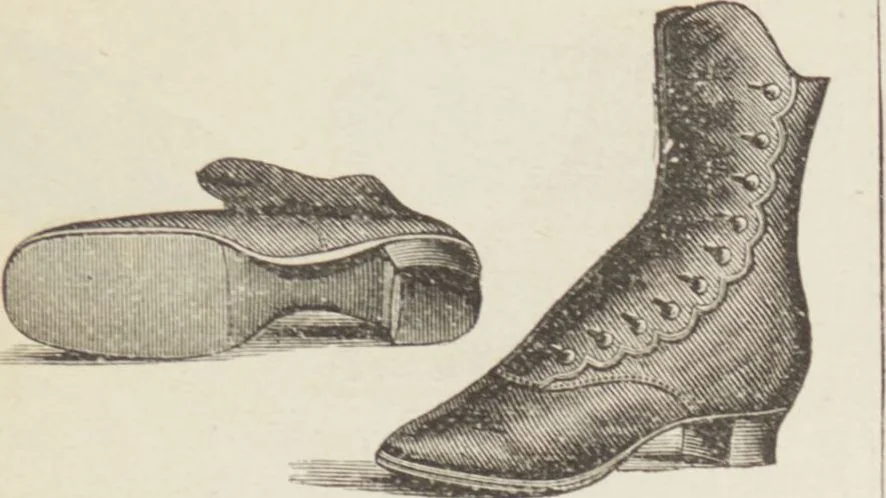 An illustration from Catalogue : Spring and Summer : of silks, dress goods, cloths, millinery (etc.), 1882, leaf 143
