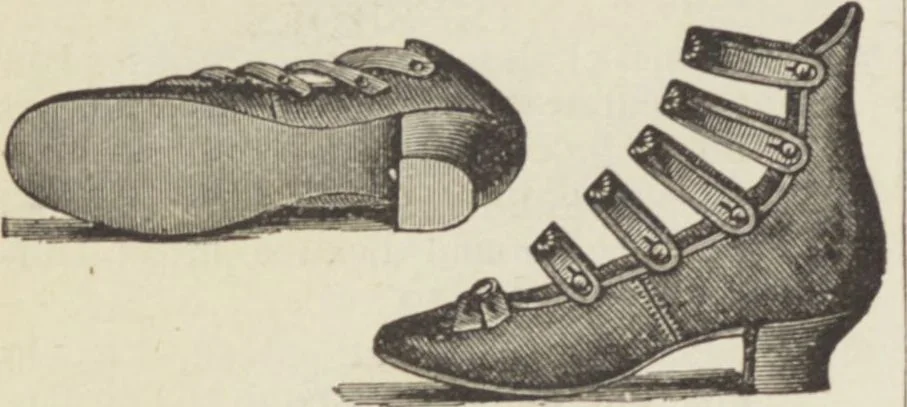 An illustration from Catalogue : Spring and Summer : of silks, dress goods, cloths, millinery (etc.), 1882, leaf 144