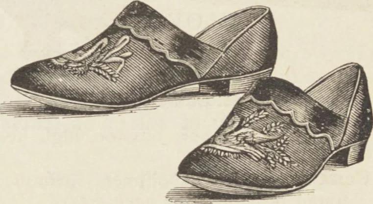 An illustration from Catalogue : Spring and Summer : of silks, dress goods, cloths, millinery (etc.), 1882, leaf 145