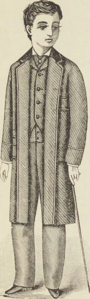 An illustration from Catalogue : Spring and Summer : of silks, dress goods, cloths, millinery (etc.), 1882, leaf 152
