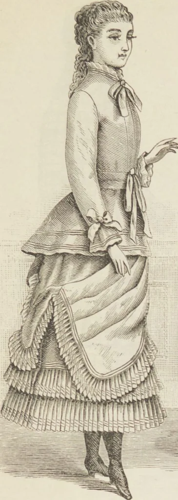 An illustration from Catalogue : Spring and Summer : of silks, dress goods, cloths, millinery (etc.), 1882, leaf 37