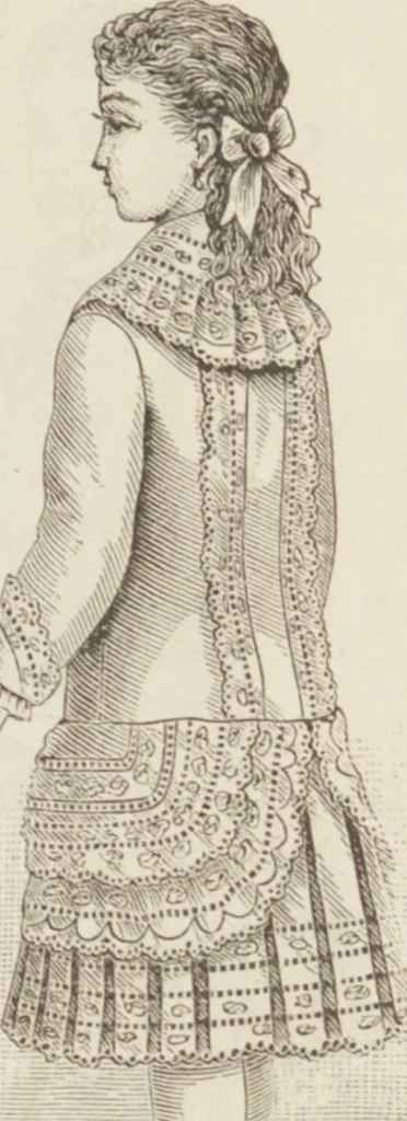 An illustration from Catalogue : Spring and Summer : of silks, dress goods, cloths, millinery (etc.), 1882, leaf 37