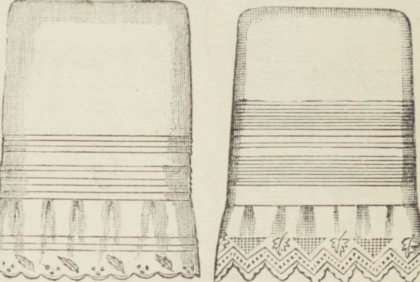 An illustration from Catalogue : Spring and Summer : of silks, dress goods, cloths, millinery (etc.), 1882, leaf 98