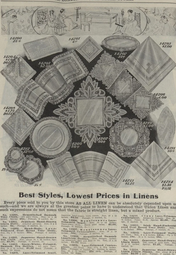 An illustration from The Gimbel book : Paris, London, and American styles, 1910, leaf 130