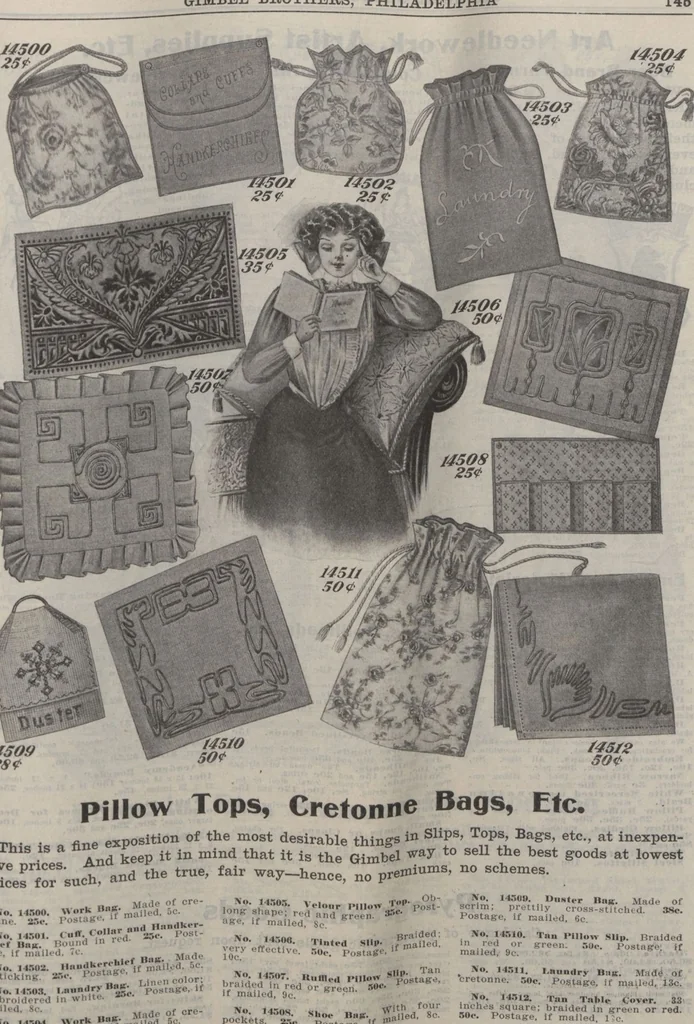 An illustration from The Gimbel book : Paris, London, and American styles, 1910, leaf 133