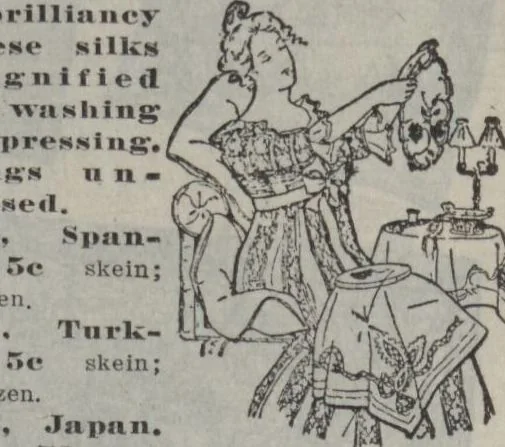 An illustration from The Gimbel book : Paris, London, and American styles, 1910, leaf 134