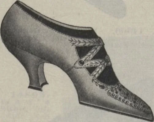 An illustration from The Gimbel book : Paris, London, and American styles, 1910, leaf 138