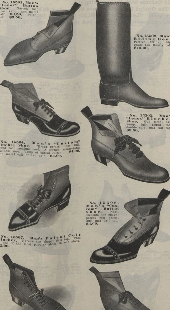 An illustration from The Gimbel book : Paris, London, and American styles, 1910, leaf 143