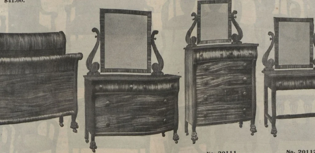 An illustration from The Gimbel book : Paris, London, and American styles, 1910, leaf 189