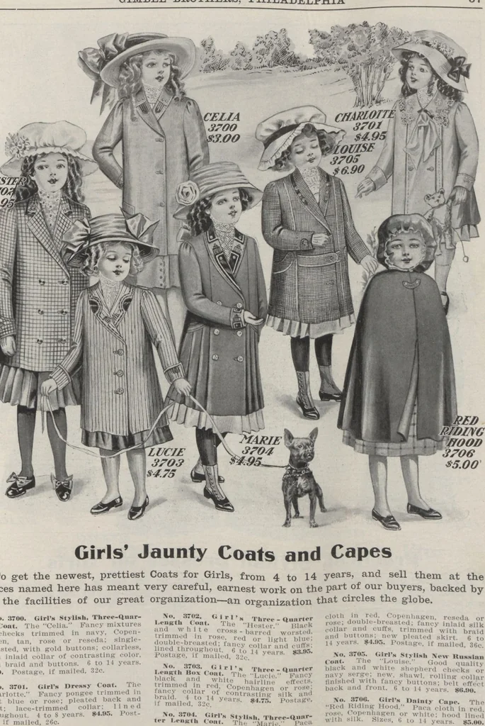 An illustration from The Gimbel book : Paris, London, and American styles, 1910, leaf 41