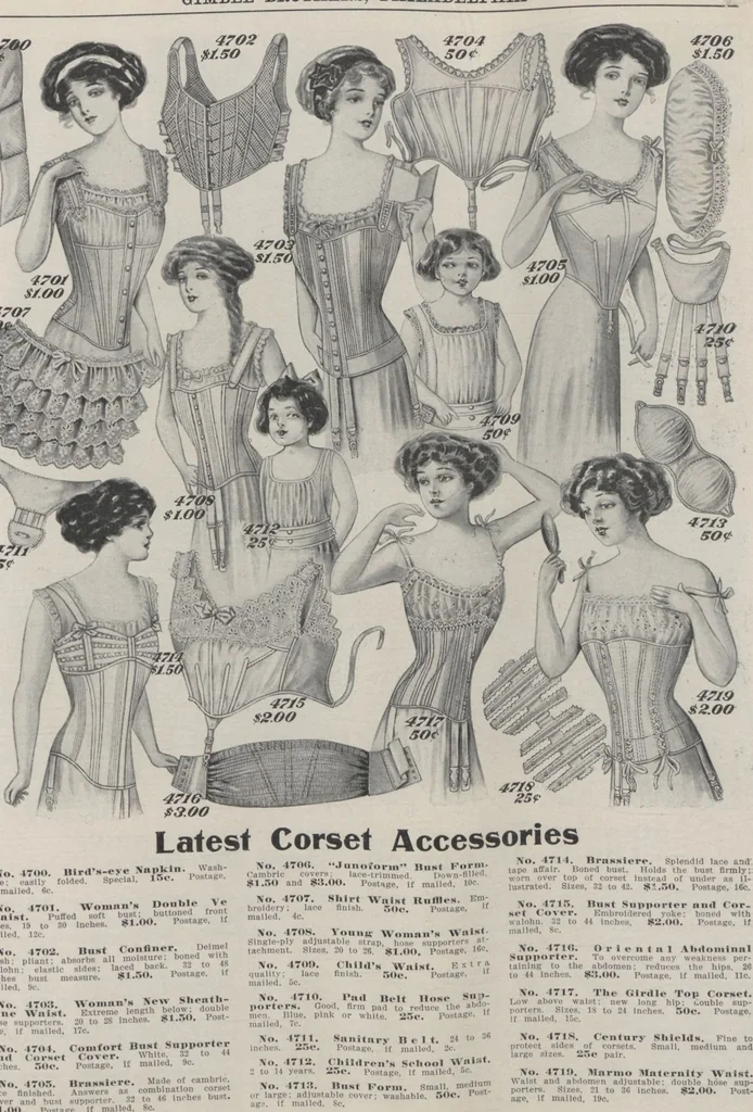 An illustration from The Gimbel book : Paris, London, and American styles, 1910, leaf 51