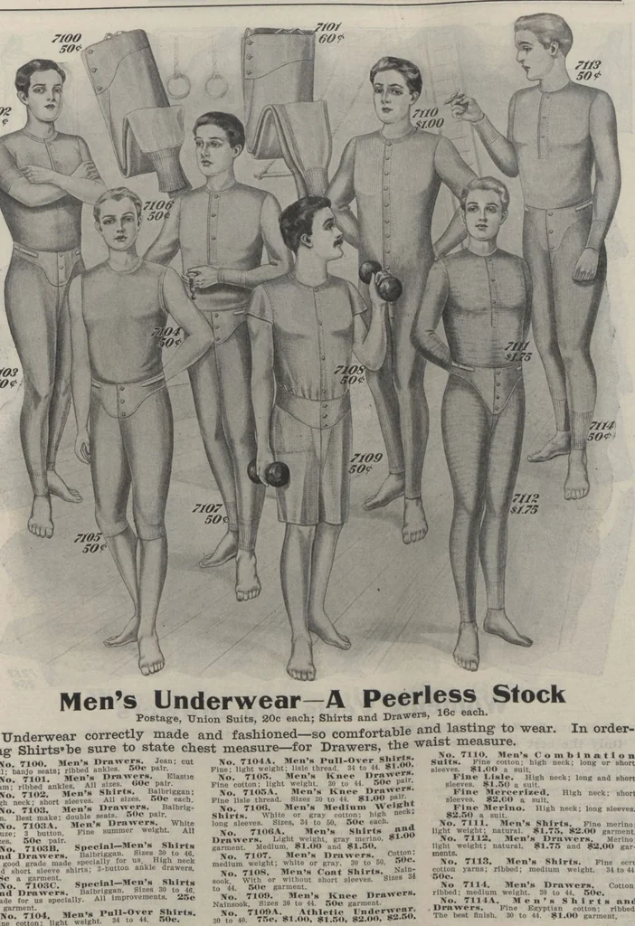 An illustration from The Gimbel book : Paris, London, and American styles, 1910, leaf 59