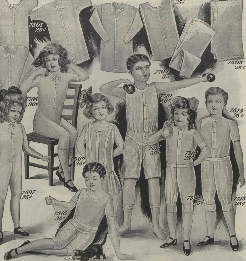 An illustration from The Gimbel book : Paris, London, and American styles, 1910, leaf 63