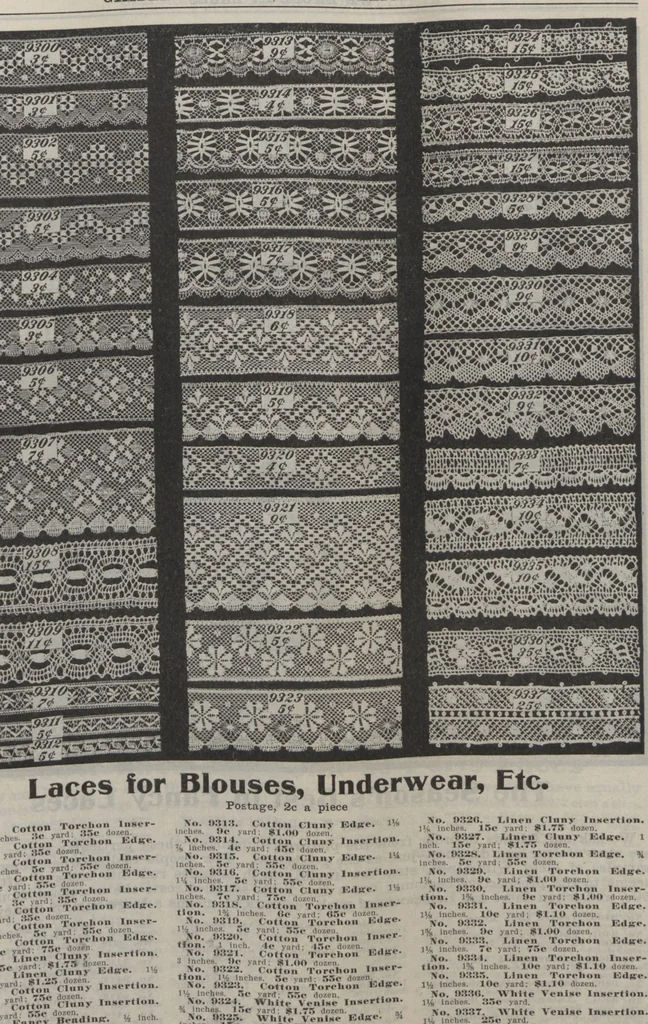 An illustration from The Gimbel book : Paris, London, and American styles, 1910, leaf 81