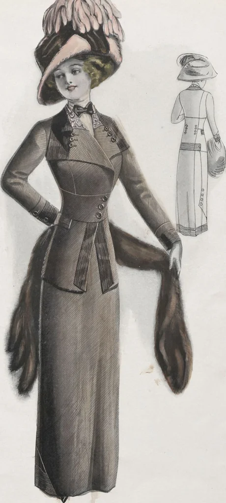 An illustration from E.L. Brady Company, fall & winter, 1910-11, 1910, leaf 9