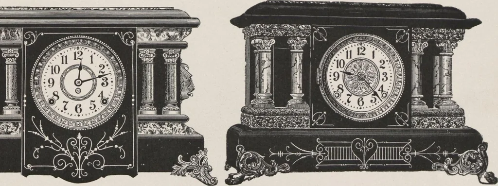 An illustration from Catalogue, 1906-1907, Sept. 1, 1906 / Seth Thomas Clock Company, 1906, leaf 11