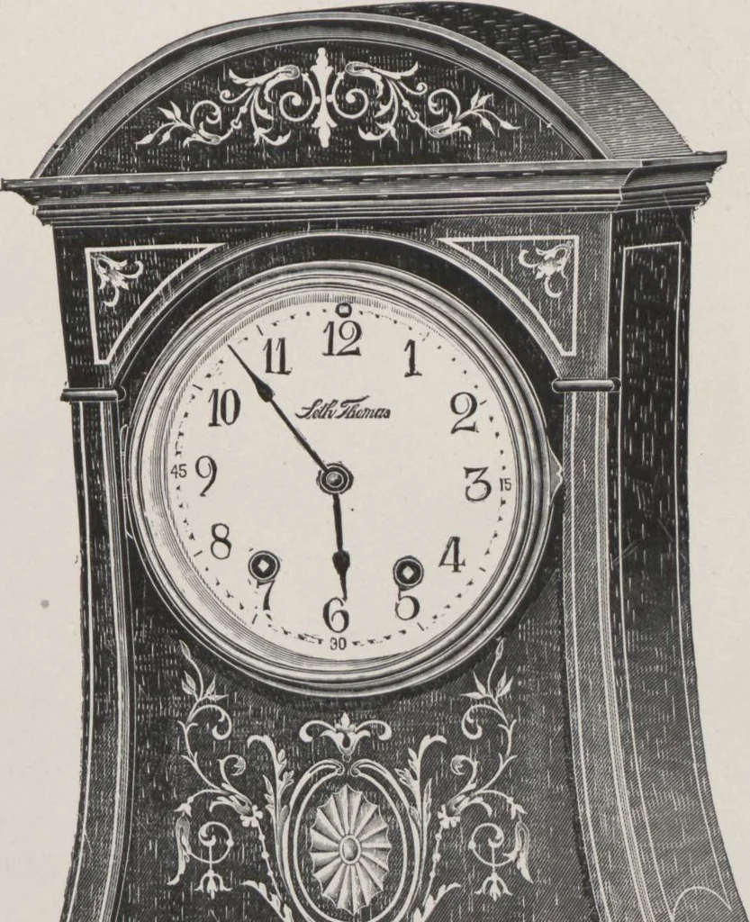 An illustration from Catalogue, 1906-1907, Sept. 1, 1906 / Seth Thomas Clock Company, 1906, leaf 15