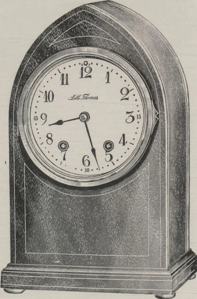 An illustration from Catalogue, 1906-1907, Sept. 1, 1906 / Seth Thomas Clock Company, 1906, leaf 16