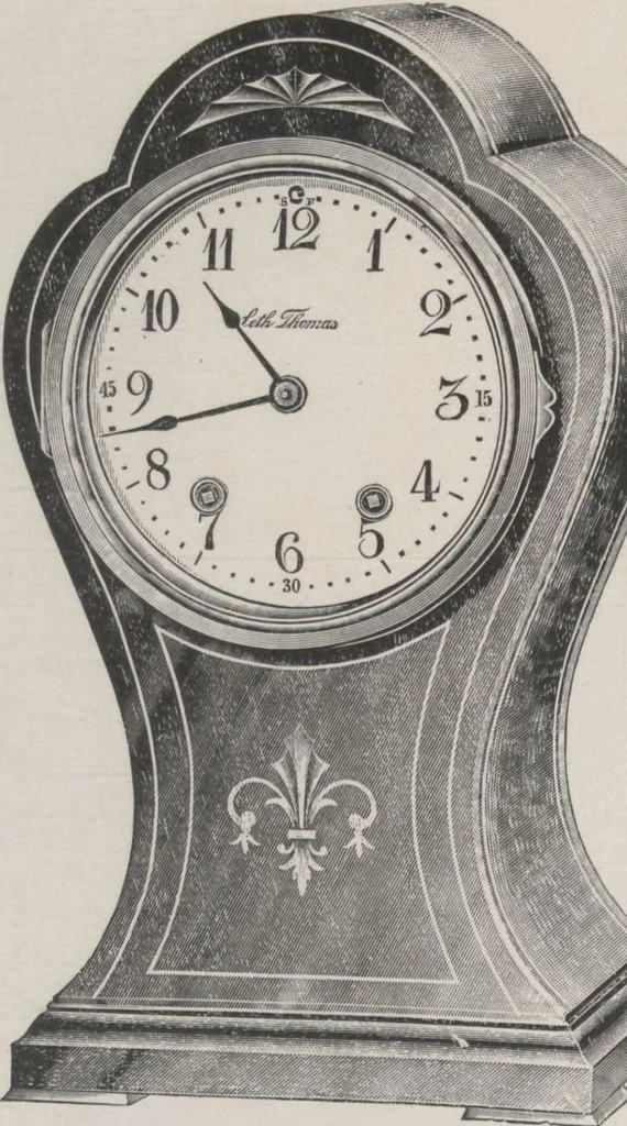 An illustration from Catalogue, 1906-1907, Sept. 1, 1906 / Seth Thomas Clock Company, 1906, leaf 16