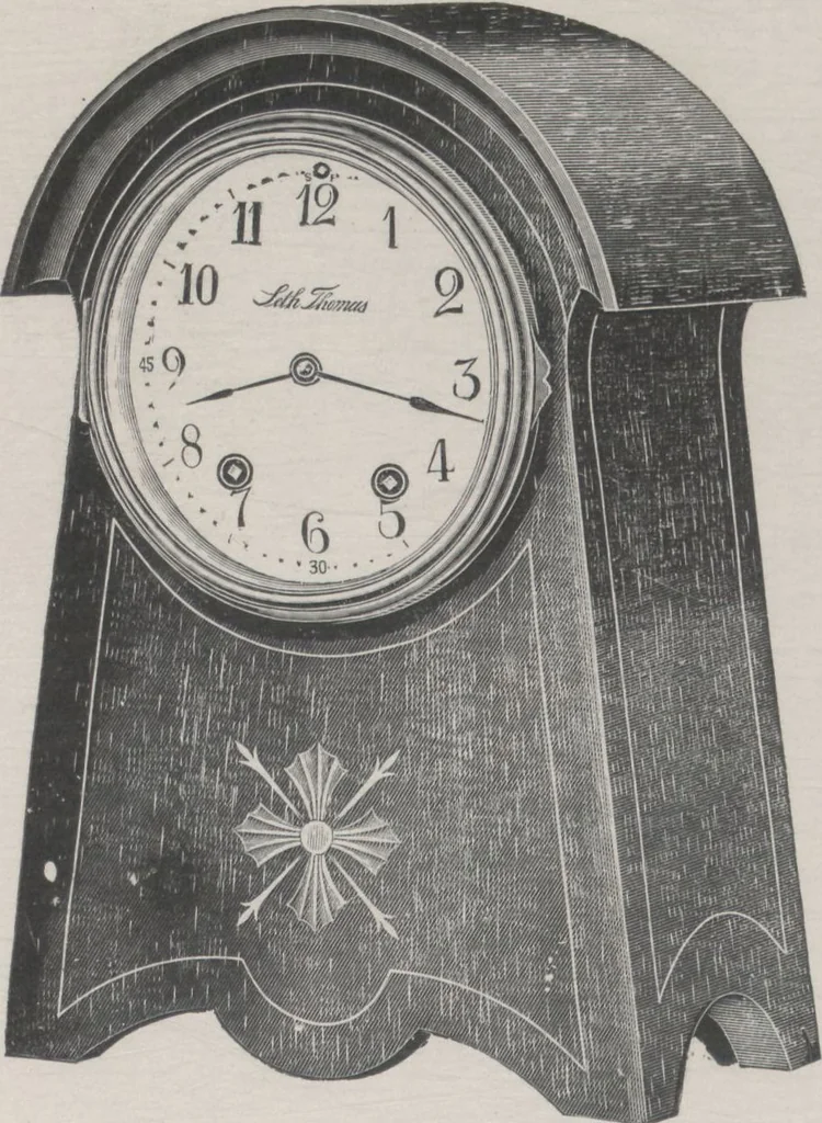 An illustration from Catalogue, 1906-1907, Sept. 1, 1906 / Seth Thomas Clock Company, 1906, leaf 16