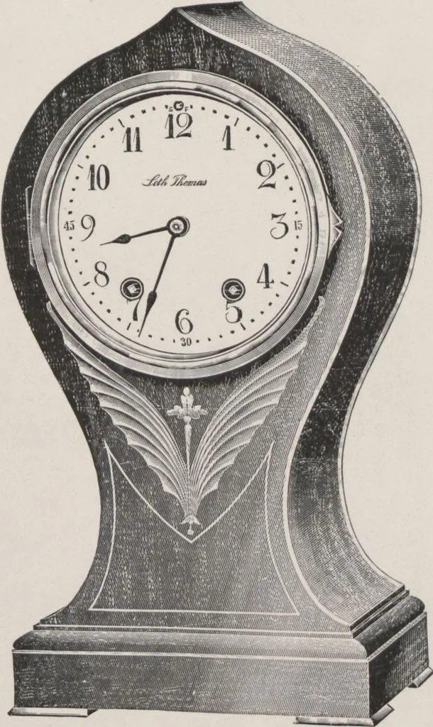 An illustration from Catalogue, 1906-1907, Sept. 1, 1906 / Seth Thomas Clock Company, 1906, leaf 17