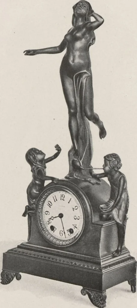 An illustration from Catalogue, 1906-1907, Sept. 1, 1906 / Seth Thomas Clock Company, 1906, leaf 21